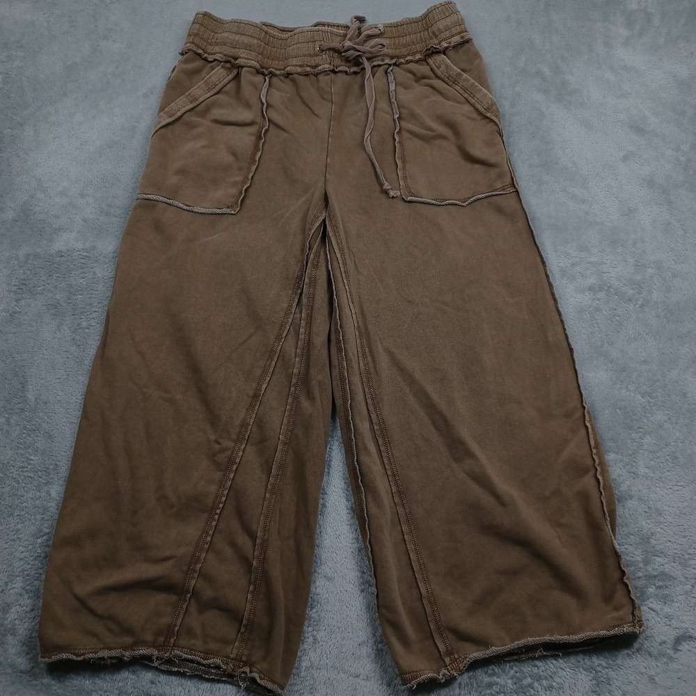 Wide Leg Daily Practice Pants in Brown